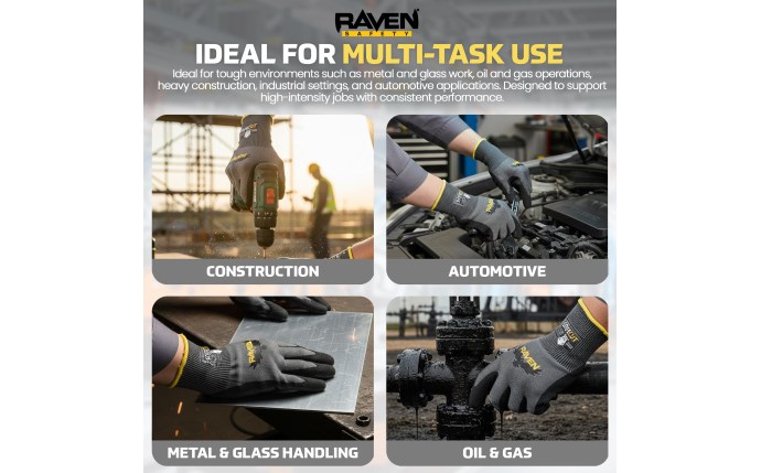 SAS Safety Group | Raven® Safecut™ A9 Micro Foam Nitrile Glove